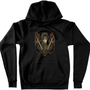 Character Hooded Sweatshirt - Fantasy Woman Hoodie - Art Hoodie