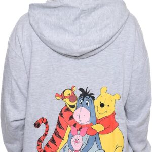 Disney Zip Hoodie Eeyore Winnie The Pooh Piglet Tigger
