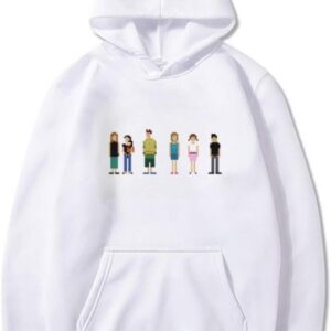 DIYthinker Game Characters Pixel Sweatshirt Pullover Fleece Hoodie Sweater Sport