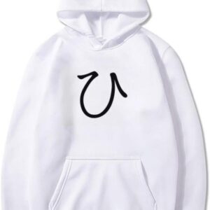 DIYthinker Japanese Hiragana Character HI Sweatshirt Pullover Fleece Hoodie Sweater Sport