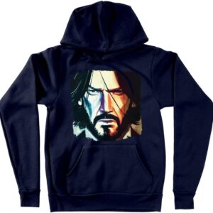 Famous Character Hooded Sweatshirt - Cool Guy Hoodie - Graphic Hoodie