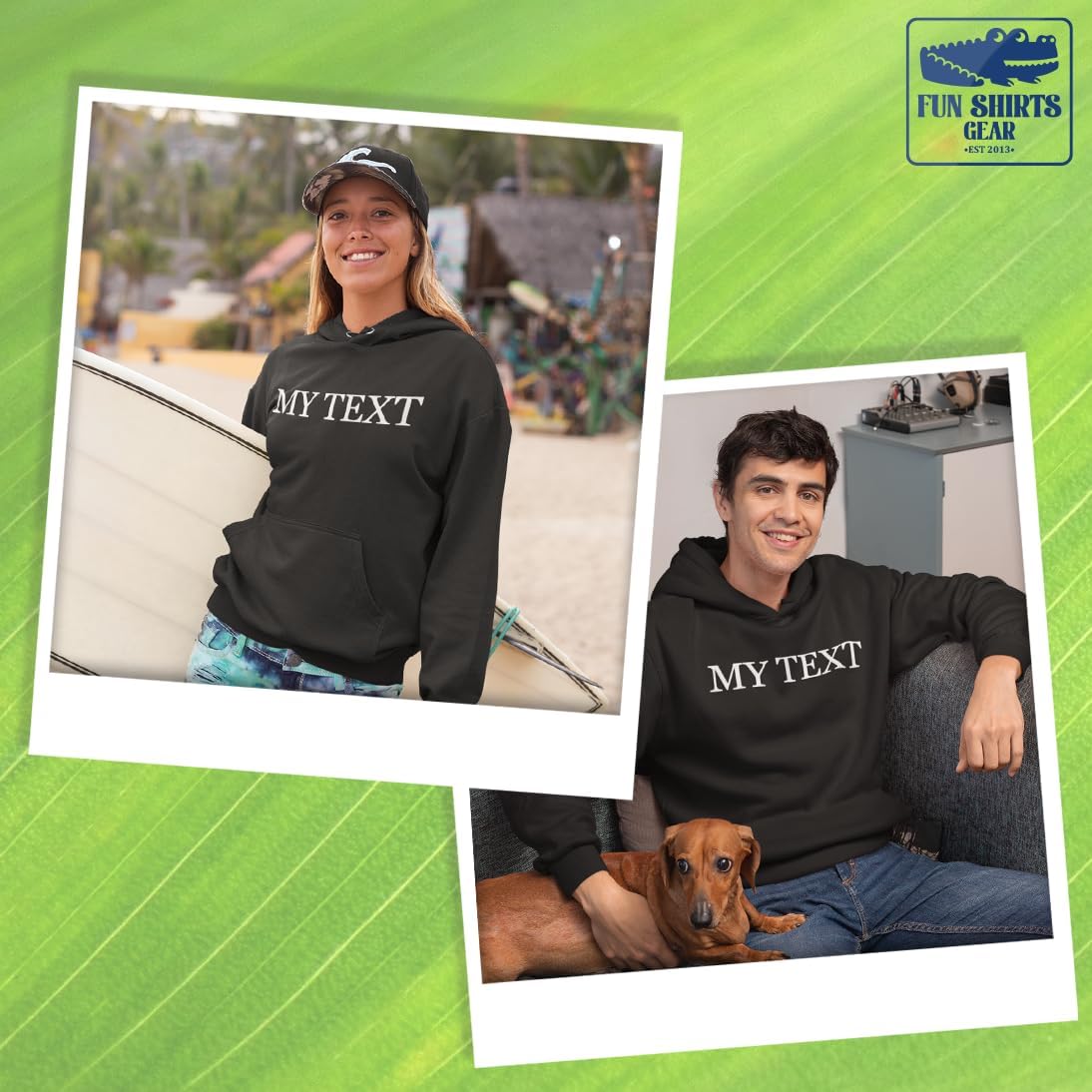 Having A Weird Mom Builds Character - New Adult Men's Hoodie Sweatshirt CP05 Black - Image 4