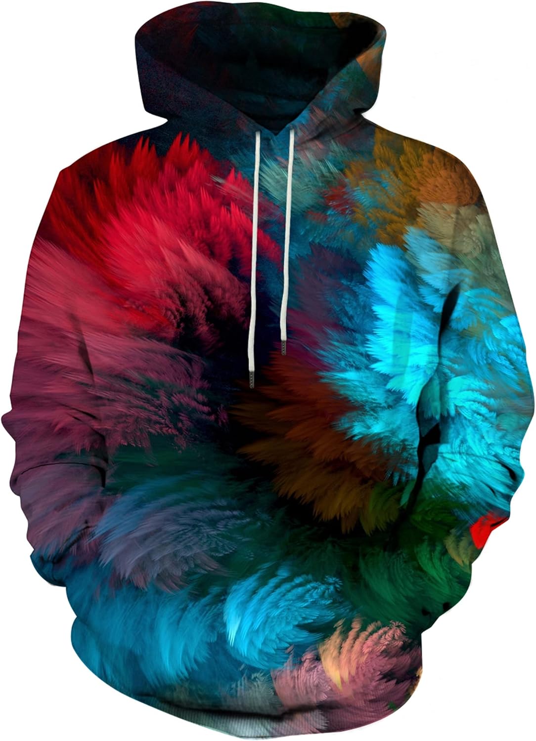 Hgvoetty Unisex 3D Print Hoodies Graphic Space Pullover Hooded Sweatshirts for Men Women - Image 17