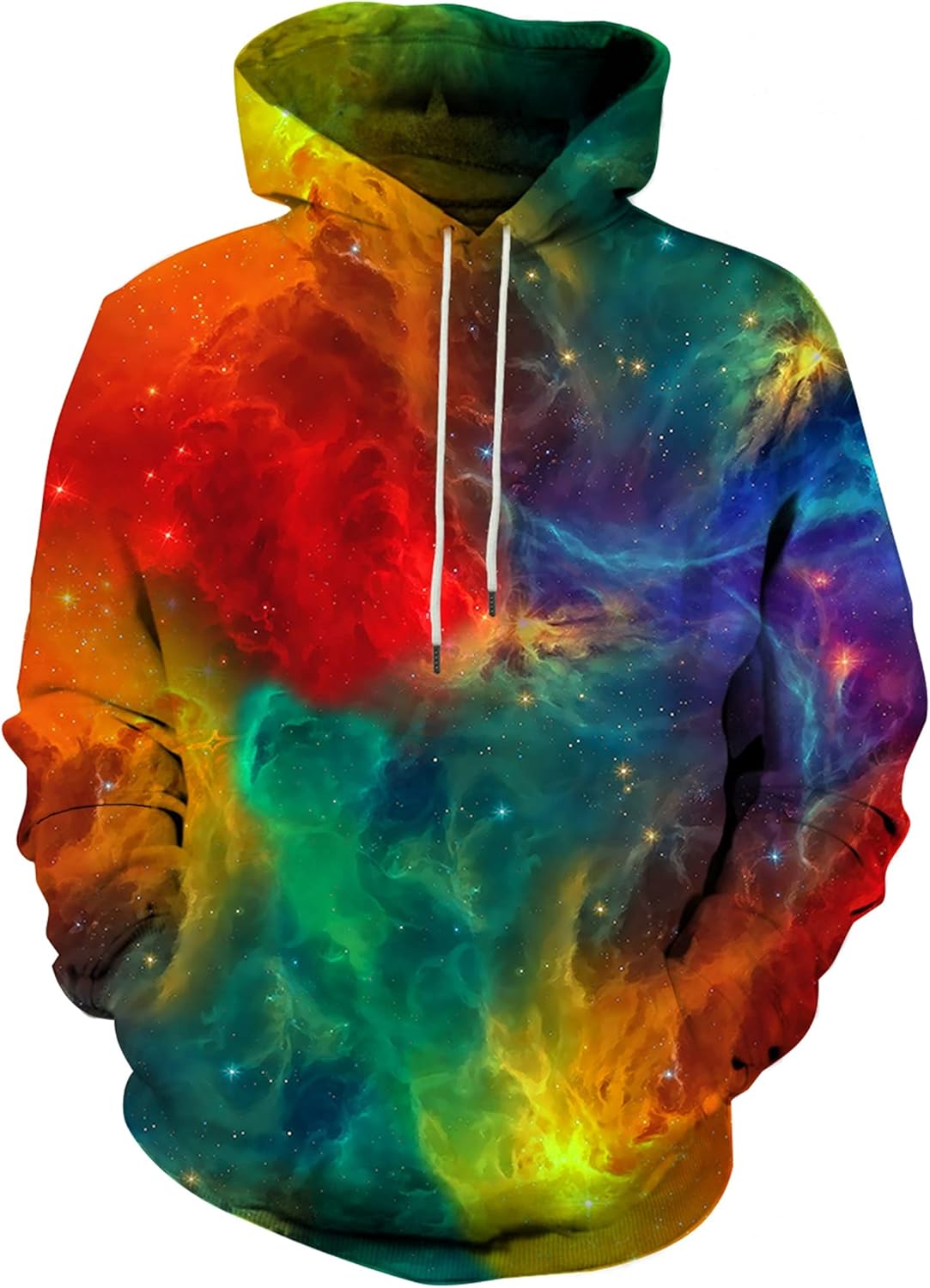 Hgvoetty Unisex 3D Print Hoodies Graphic Space Pullover Hooded Sweatshirts for Men Women - Image 16
