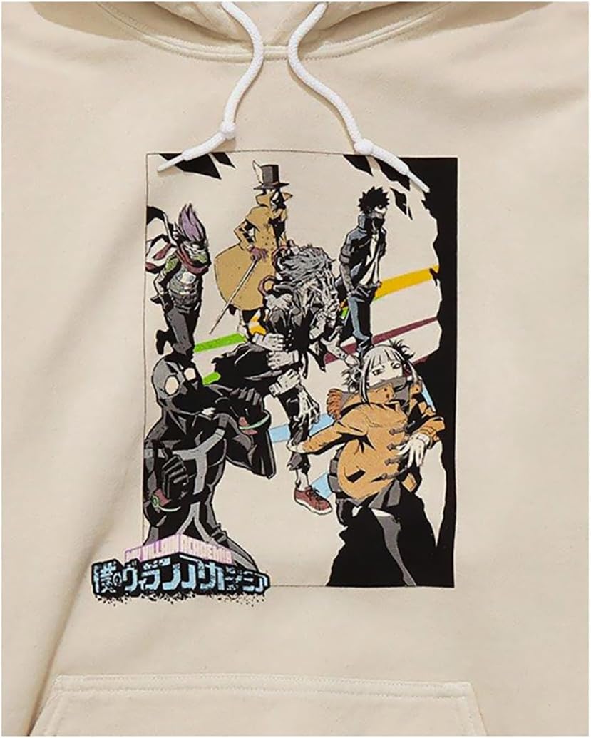 My Hero Academia Anime Men's League of Villains Tonal Portrait Pullover Hoodie - Image 2